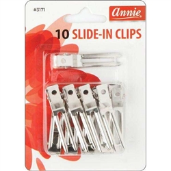 Annie Slide-In Clips 10Ct#3171(DZ)
