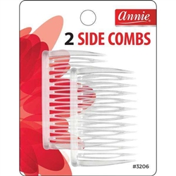 Annie Side Combs Medium 2Ct Asst Color(DZ)
