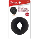 Annie Foam Hair Bun 3 1/4"(DZ)