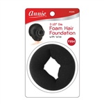 12 ANNIE FOAM HAIR FOUNDATION JUMBO 3-1/2â€³ WITH WIRE #3285