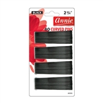 ANNIE CURVED PINS 2-3/4â€³ 40 CT BLACK #3310 (12 Pack)