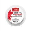 ANNIE HAIR PINS 1-3/4â€³ 100 CT BLACK #3322 (12 Pack)