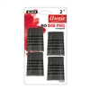 ANNIE BOB PINS 2â€³ 80 CT BLACK #3337 (12 Pack)