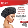 Annie Jumbo Cordless Heated Gel Cap Black(EA)