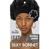 Ms. Remi Leather Silky Bonnet XL Black#3613(DZ)