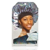 Ms. Remi Silky Satin Vivid Bonnet XL Platinum Zebra#3691(DZ)