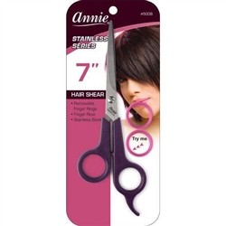 Annie Professional Stainless Hair Shears 7 Inch Purple#5008(EA)