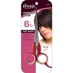 Annie Professional Stainless Hair Shears With Soft Grip 6.75 Inch Asst Color#5009(EA)