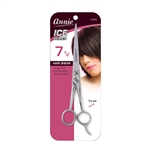 ANNIE ICE TEMPERED STAINLESS STEEL HAIR SHEAR 7.5â€³ #5026 (6 Pack)