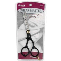 Annie Shear Master Thinning Shears 5.5 Inch Black#5037(EA)