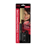 ANNIE HOT & HOTTER ELECTRICAL STRAIGHTENING COMB #5531 (MEDIUM CURVED TEETH)