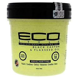 ECO Style Styling Gel with Black Castor & Flaxseed Oil 16OZ