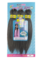 Boss kids Just Glam 30" Pre-Stretched Braid