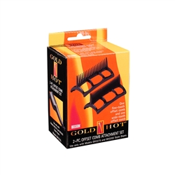 GOLD N HOT ATTACHMENT OFFSET COMB 2 PC SET #2276 (FOR GH2275 & GH3202)