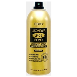 EBIN - Wonder Lace Bond Adhesive Spray Extreme Firm Hold SENSITIVE 80ML