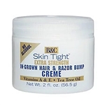 B&C Skin Tight Razor Bump Creme, Regular Strength 2 oz