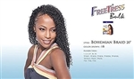 BOHEMIAN BRAID 20" (#1B) - Freetress Synthetic Braiding Bulk Crochet Hair(EA)