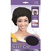 Qfitt Satin Sleep Cap Black(DZ)