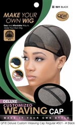 QFitt Deluxe Custom Weaving Cap Regular #501 - # Black(DZ)
