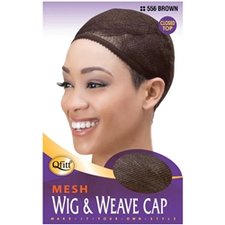 Qfitt  Mesh Wig & Weave Cap Brown #556 (DZ)