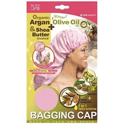 Qffit Qfitt Organic Argan + Olive Oil & Shea Butter Bagging Cap #834(DZ)