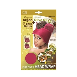 Qfitt Filp Over Head Wrap #838 Asst.(DZ)