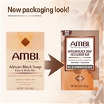 AMBI - African Black Soap Face Body Bar(Pack of 3)