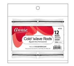 12 Annie Cold Wave White Rods (12 Pack) 1110