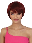 FASHION WIG SIDE BANG SHORT BOB WIG 10"