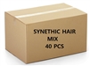 DISCONTINUED SYNTHETIC HAIR MIX 40PCS BOX