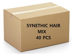 DISCONTINUED SYNTHETIC HAIR MIX 40PCS BOX