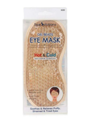 GEL BEADS EYE MASK (GOLD)