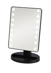 LED VANITY MIRROR: BLACK