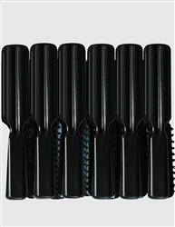 CL80B EDEN ALRGE PLASTIC HAIR BRUSH/BLACK(DZ)