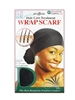 Donna Hair Care Treatment Wrap Scarf Black #22078