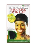 Donna Hair Treatment Stocking Wig Cap Black #22200