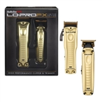 BABYLISSPRO LO-PROFX COLLECTION SET CLIPPER & TRIMMER GOLD LIMITED EDITION