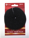 HAIR BUN 13CM BLACK 1DZ