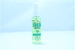 Olive oil sheen spray