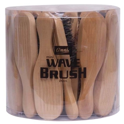 ANNIE #2069 MINI WAVE BRUSH 24 CT