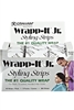 Wrap it Jr.(9 packs of 40 strips) black