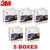 3M 1100 Foam Uncorded 29dB Earplugs (5 Boxes)