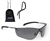 Bolle Silium #40074 With Smoke Gray Anti-Fog Lens