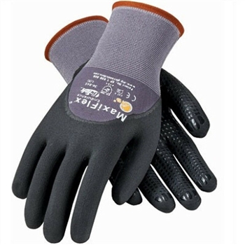 PIP 34-845 MaxiFlex Dotted Palms Micro-Foam Gloves - Sizes SM-XLG