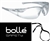 Bolle 40070 Rush Safety Glasses with Clear Anti-Scratch and Anti-Fog Lens