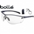 Bolle 40237 Silium Plus Safety Glasses, Graphite Frame With Clear Anti-Fog Lens