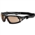 Bolle Rush Plus 40258 Safety Glasses Black Temples Twilight Anti-Fog Lens w/ Strap