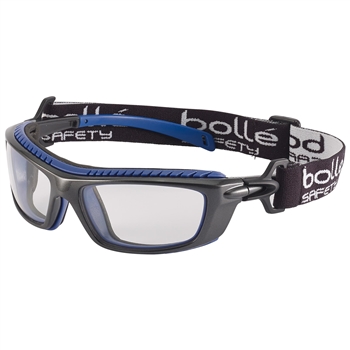 Bolle 40276 Baxter Safety Glasses/Goggles ANSI Z87+ - Clear Platinum Anti-Fog Lens