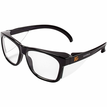 Kleenguard Maverick 49301 Clear Anti-Fog Lens Safety Glasses With Integrated Side Shields