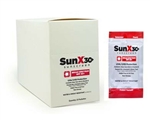 SUNX SPF30+ Sunscreen Lotion Packs 25/box - Coretex MFG. - 71430